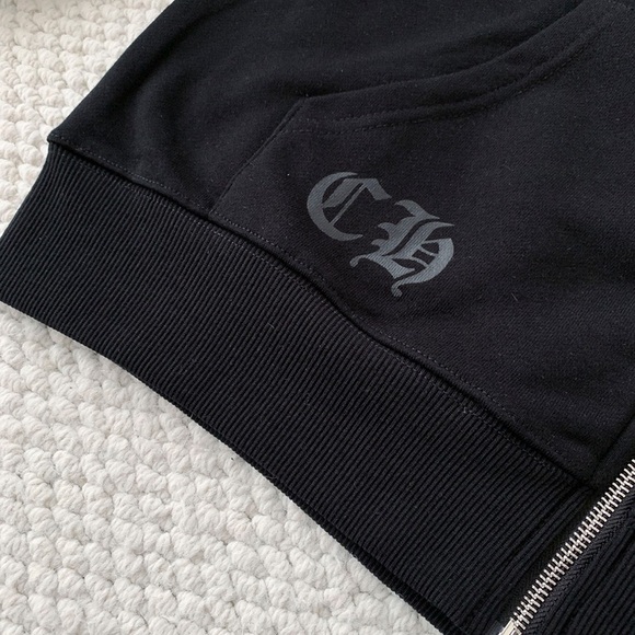 Chrome Hearts Print Zip-Up Hoodie - Picture 7 of 9